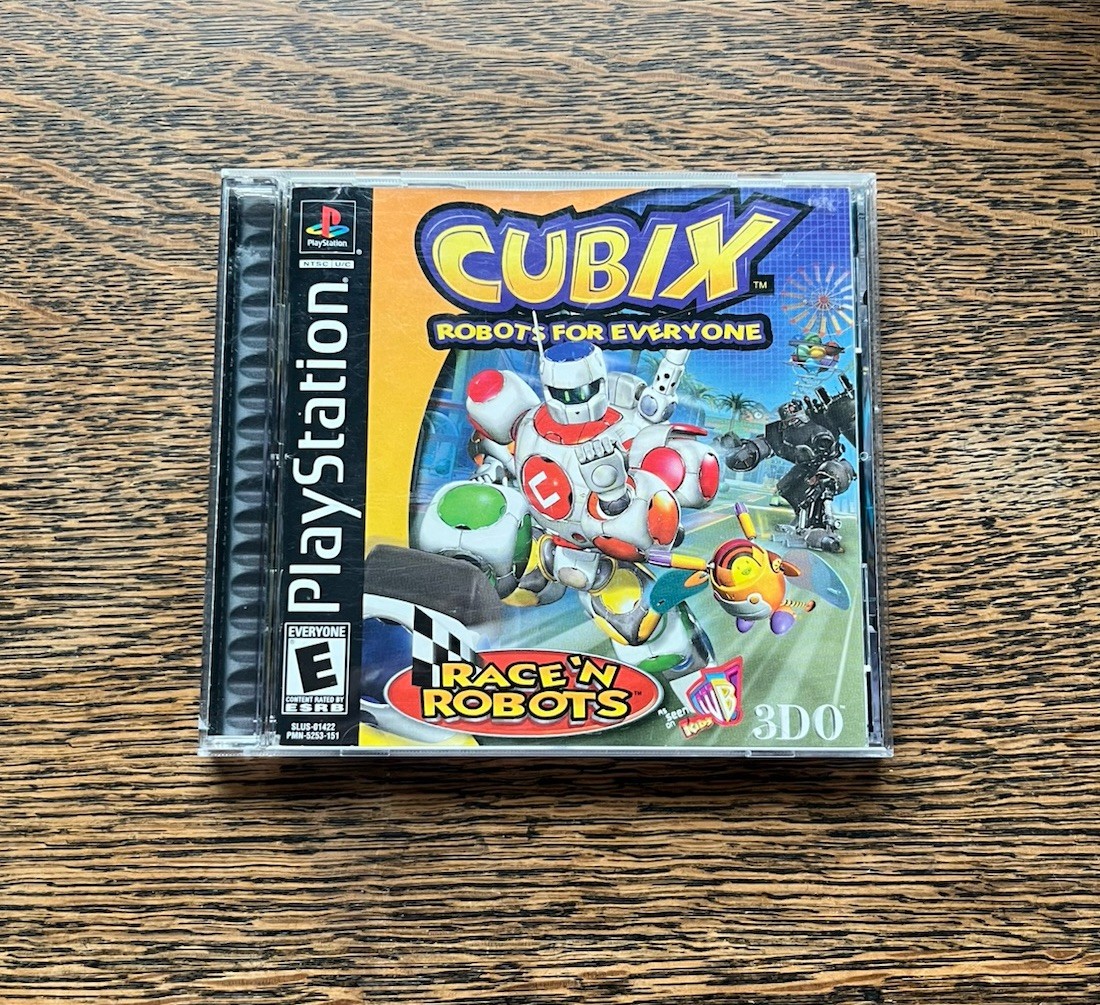 Cubix: Robots for Everyone — Race ‘N Robots (Sony PlayStation 1, 2001) PS1