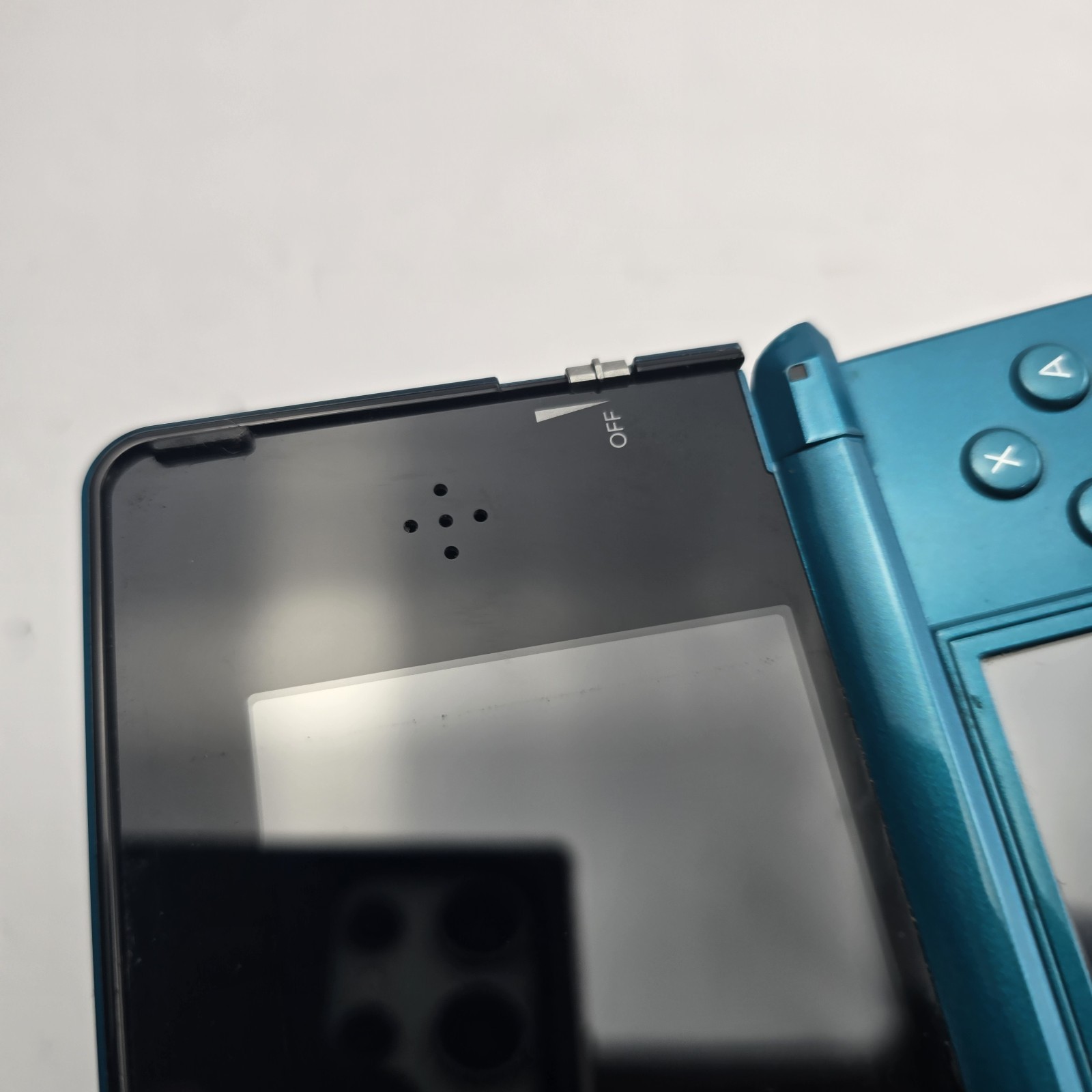 Nintendo 3DS Handheld System Aqua Blue Tested Working Charger No Stylus