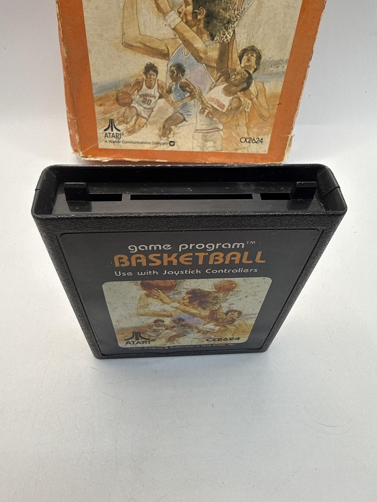 Basketball Atari 2600 1978 Game Cart CIB Box Manual NTSC-U/C Sports Atari