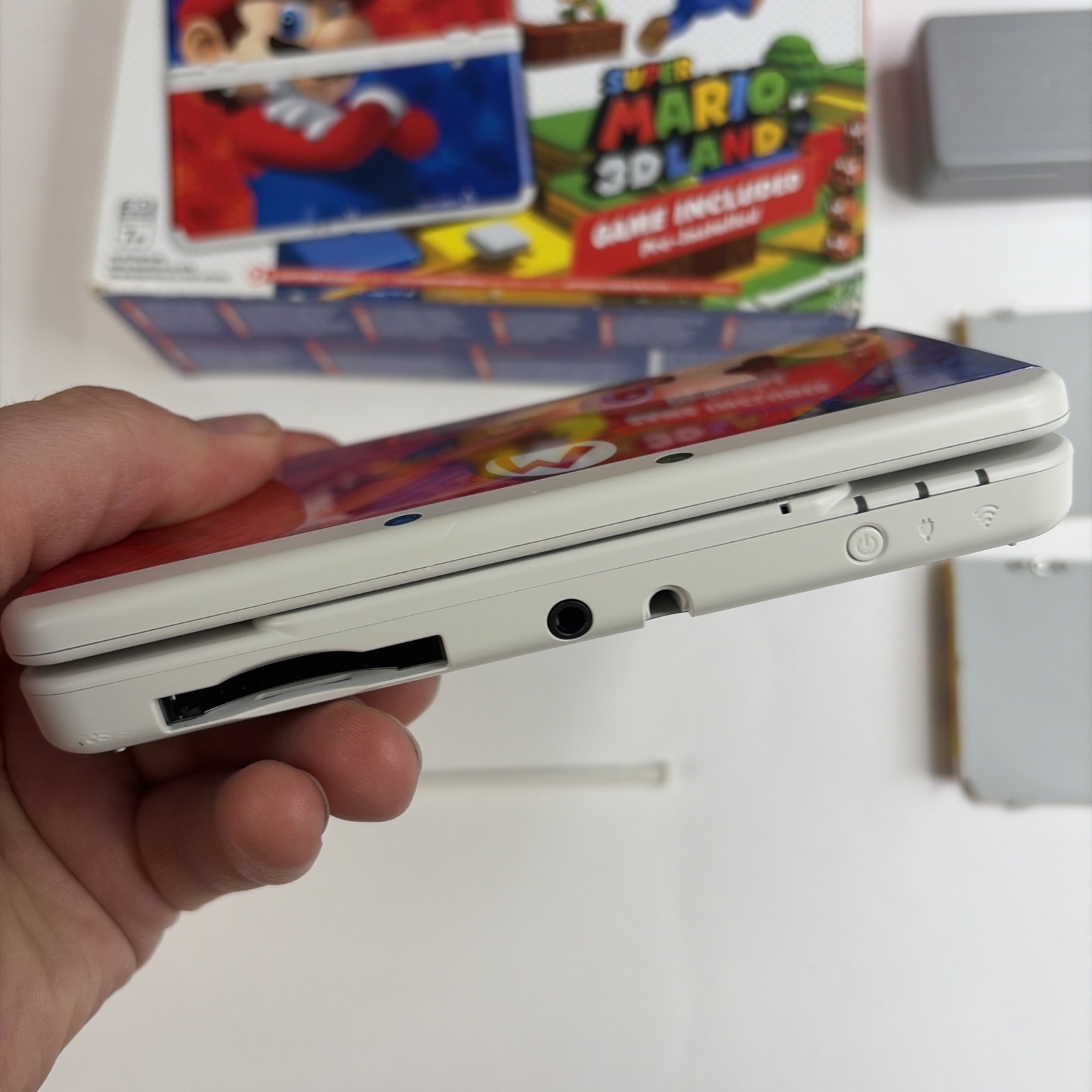 New Nintendo 3DS Super Mario 3D Land Edition Console In Original Box W Plates