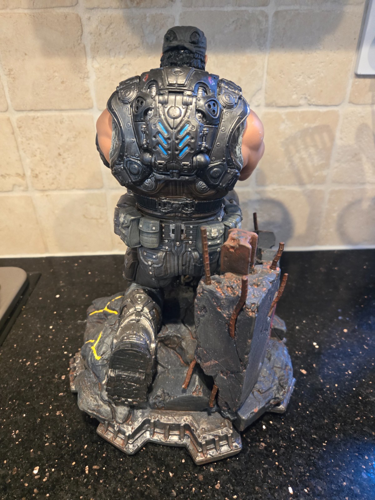 Gears of War 3 Limited Edition PVC Marcus Fenix Collectors Statue – PERFECT!