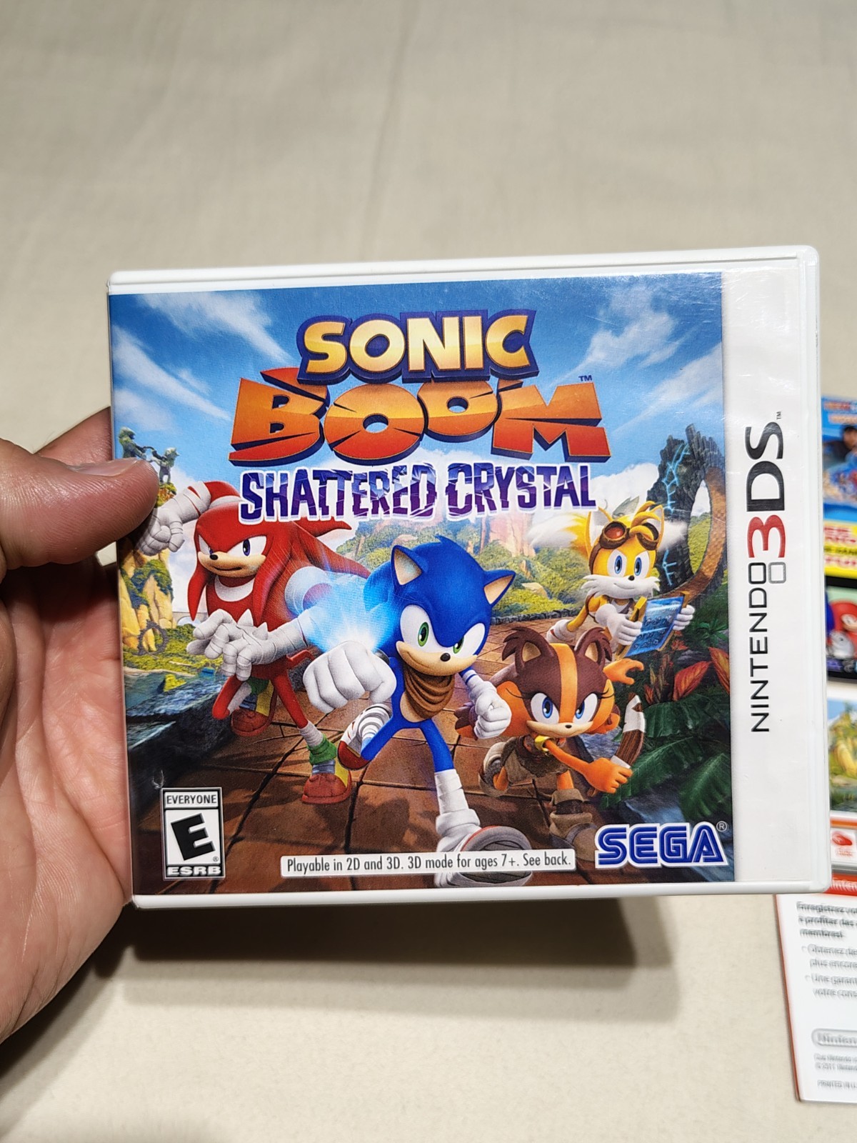 3DS Sonic Boom: Shattered Crystal – Complete Clean Authentic Tested 🔥🎮😎