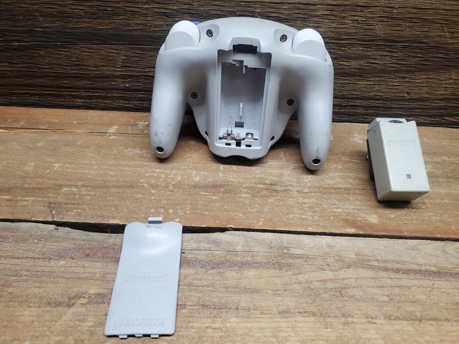 Genuine Nintendo GameCube Wavebird Wireless Controller W/ Receiver Dongle (A)