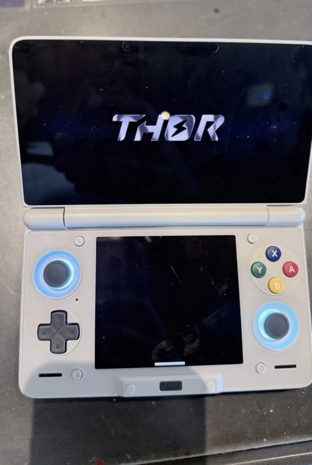 AYN Thor Handheld Video Game System Console , Gray Color box
