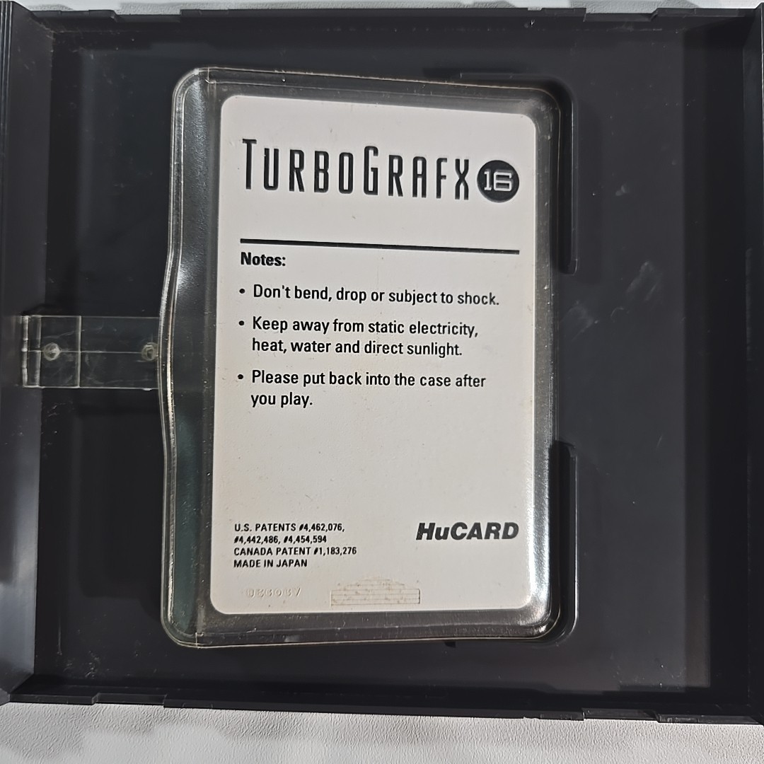 China Warrior (Turbo Grafx 16 tg16) Complete in Case Turbografx