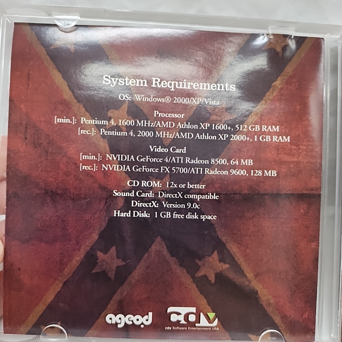 American Civil War The Blue And The Gray PC Video Game