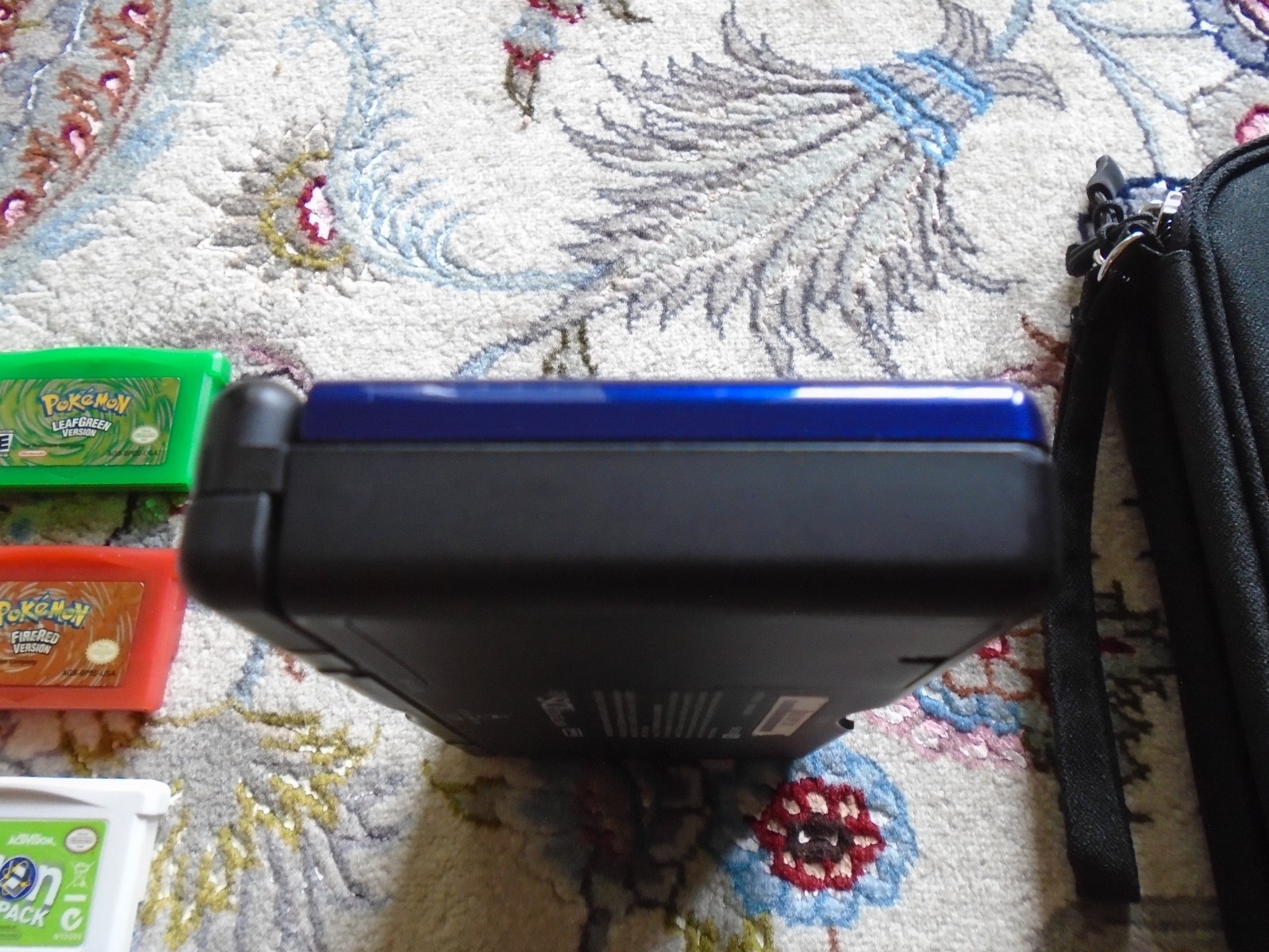 Nintendo DS Lite Blue/Black Console USG-001 w/ Pokémon games GBA USA SEE VIDEO!