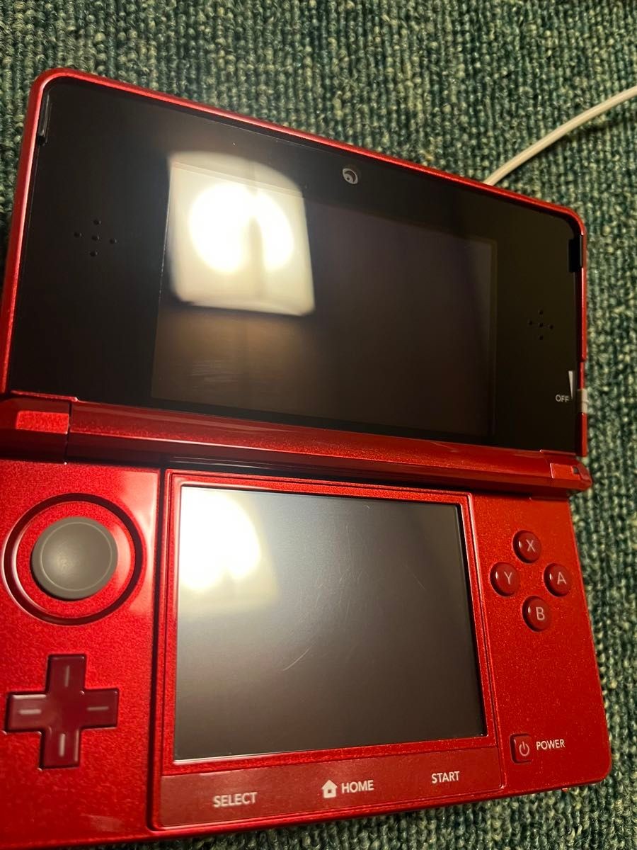 Nintendo 3DS Metallic Red Used, Tested and Working