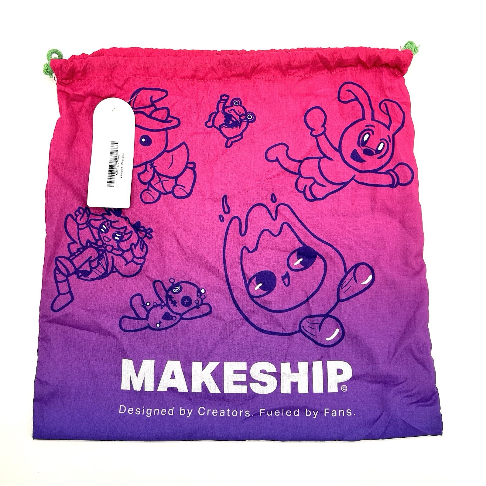 Makeship Juniper Plush Tower Heroes Game Pixel Bit Studio Limited Edition NWT