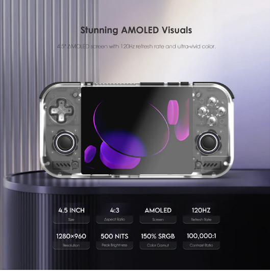 Retroid Pocket Nova Android Handheld Video Game Console 128GB New