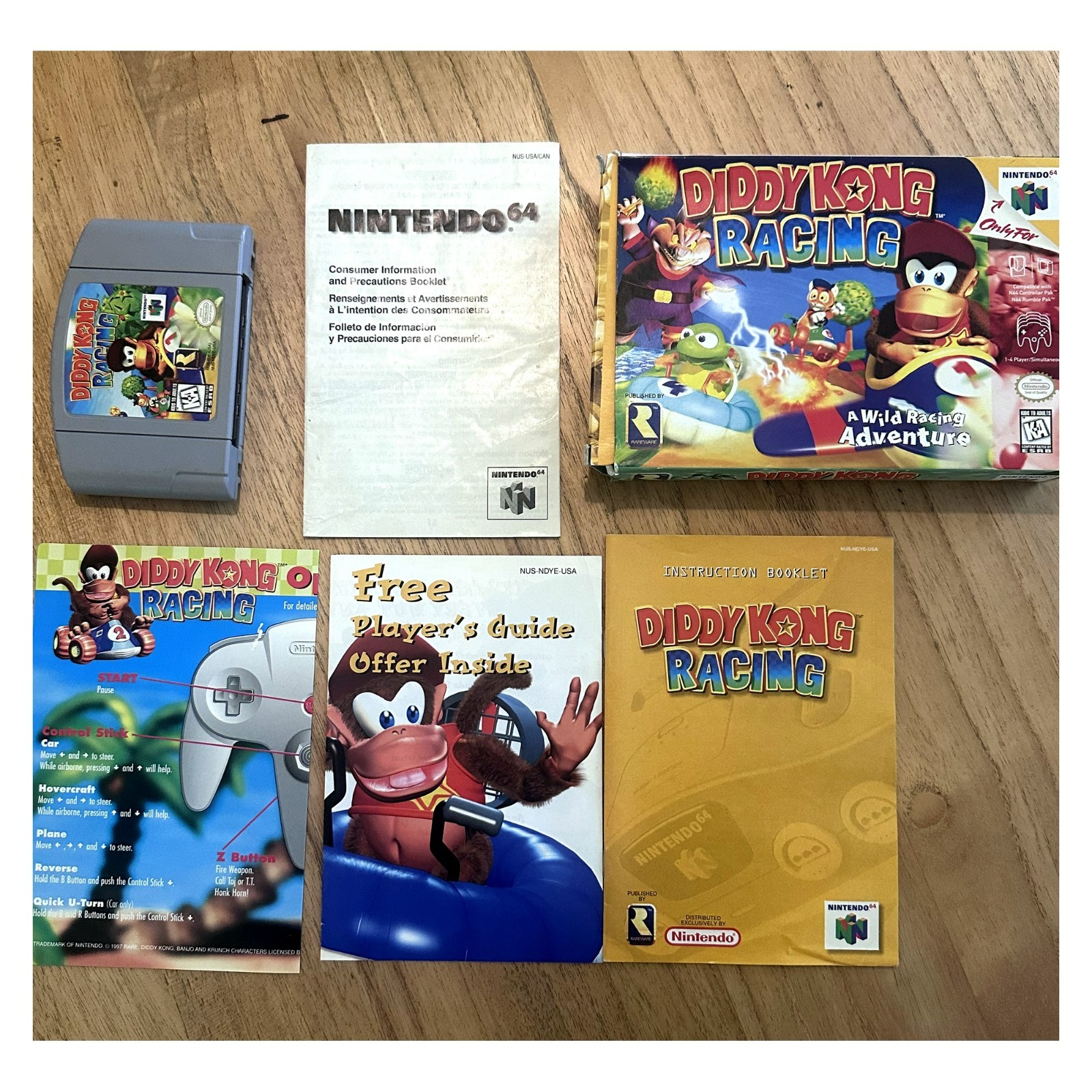 Diddy Kong Racing (Nintendo 64, 1997)