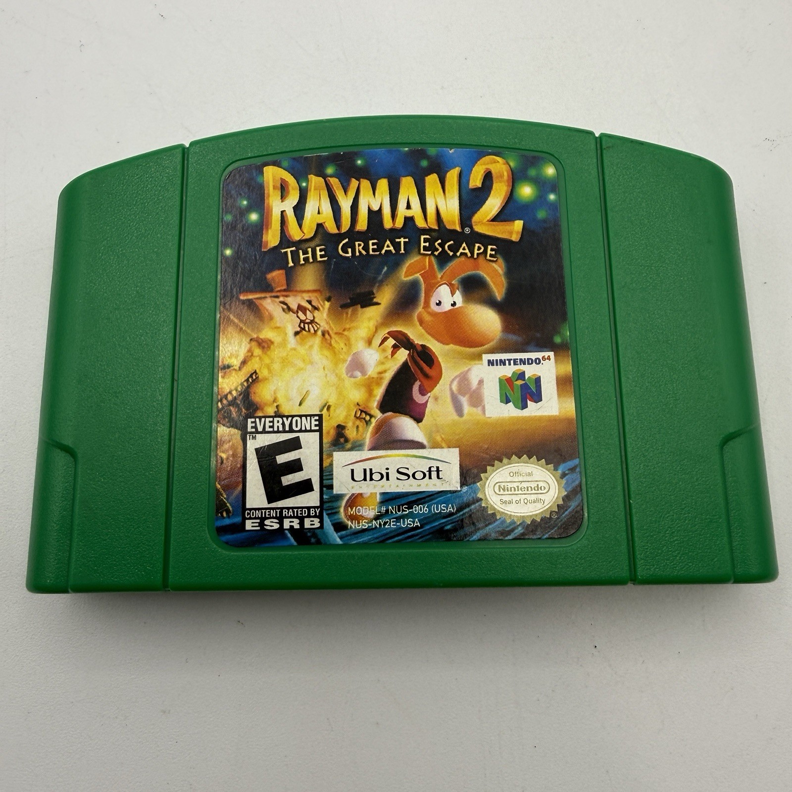 Rayman 2 The Great Escape N64 Nintendo 64 Tested Authentic OEM