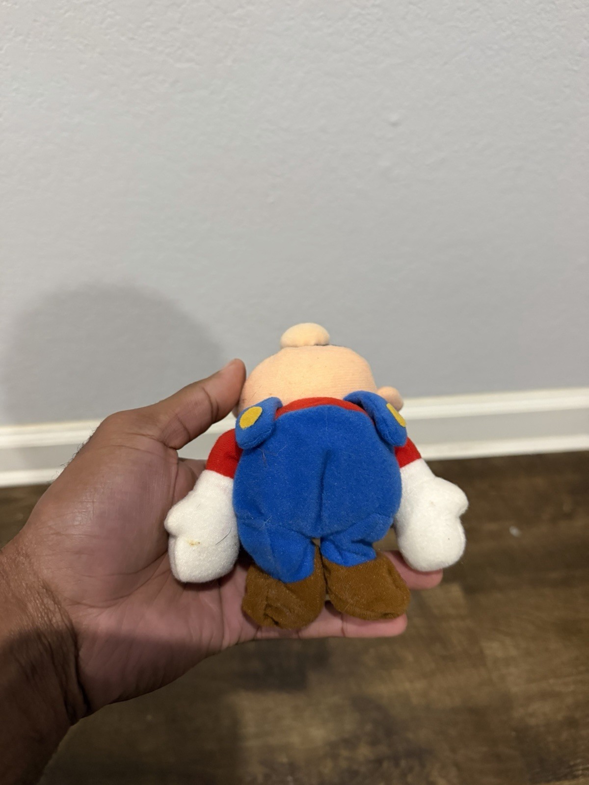 Vintage Nintendo 64 Mario Wing Cap Beanbag Plush Doll (BD&A, 1997)