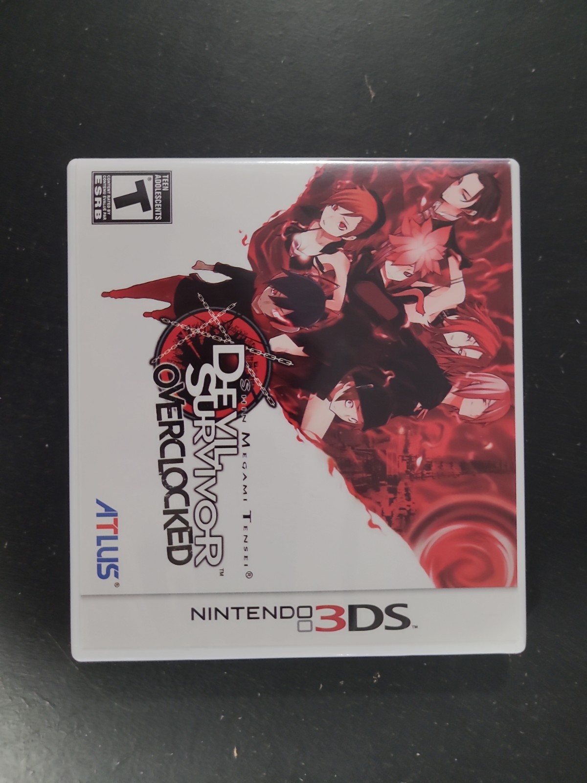 Shin Megami Tensei: Devil Survivor Overclocked (Nintendo 3DS, 2011) No Manaul