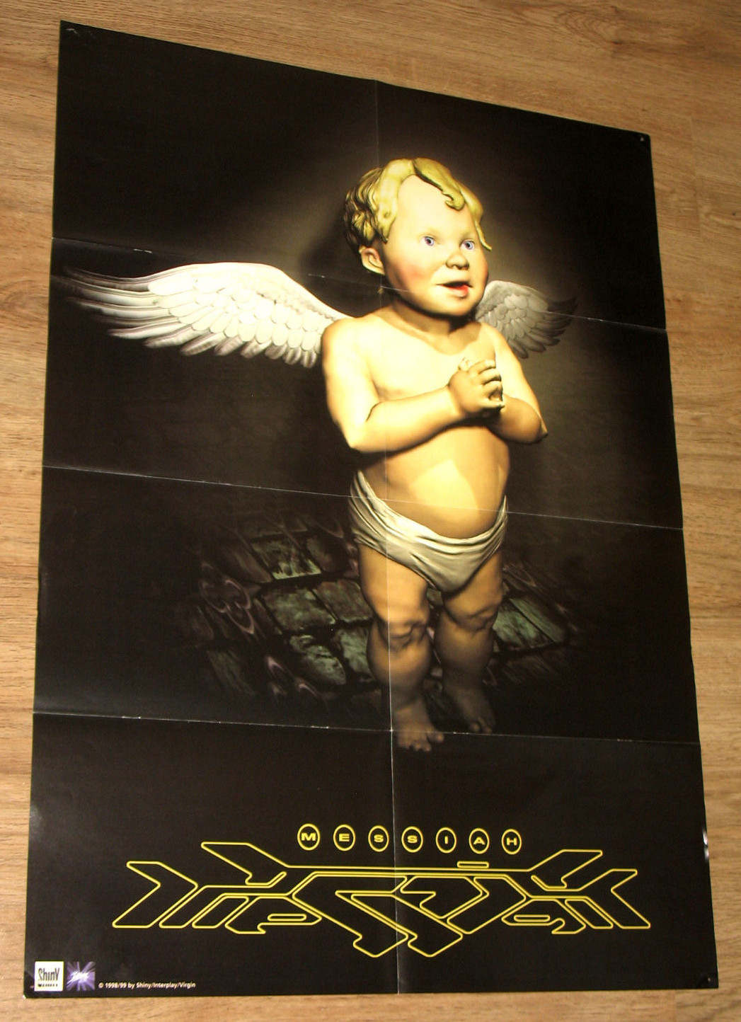 Messiah & Racing 2 Simulation very rare Poster 58x80cm