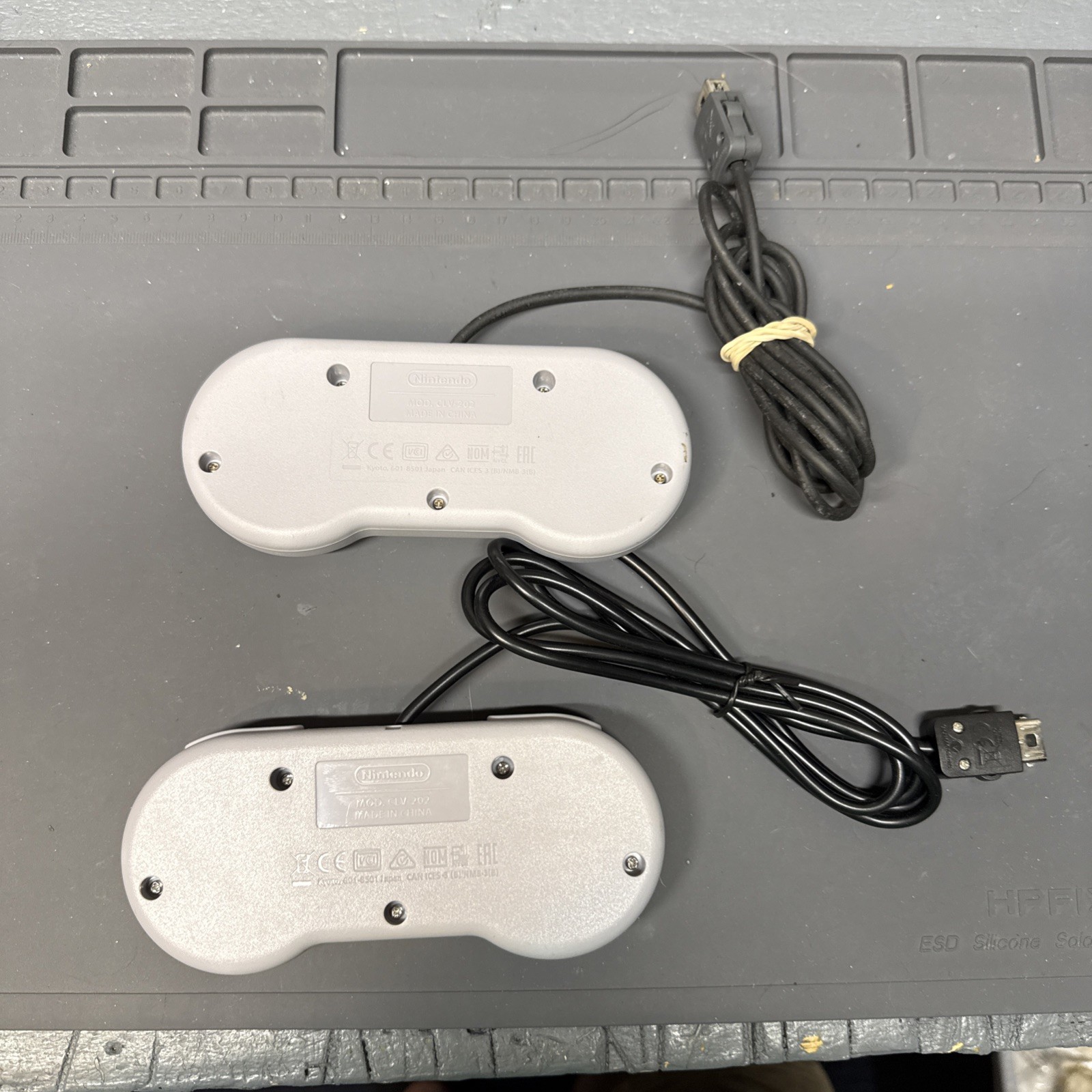 Lot of 2 Super Nintendo SNES Classic Mini Controller OEM Authentic – Tested!
