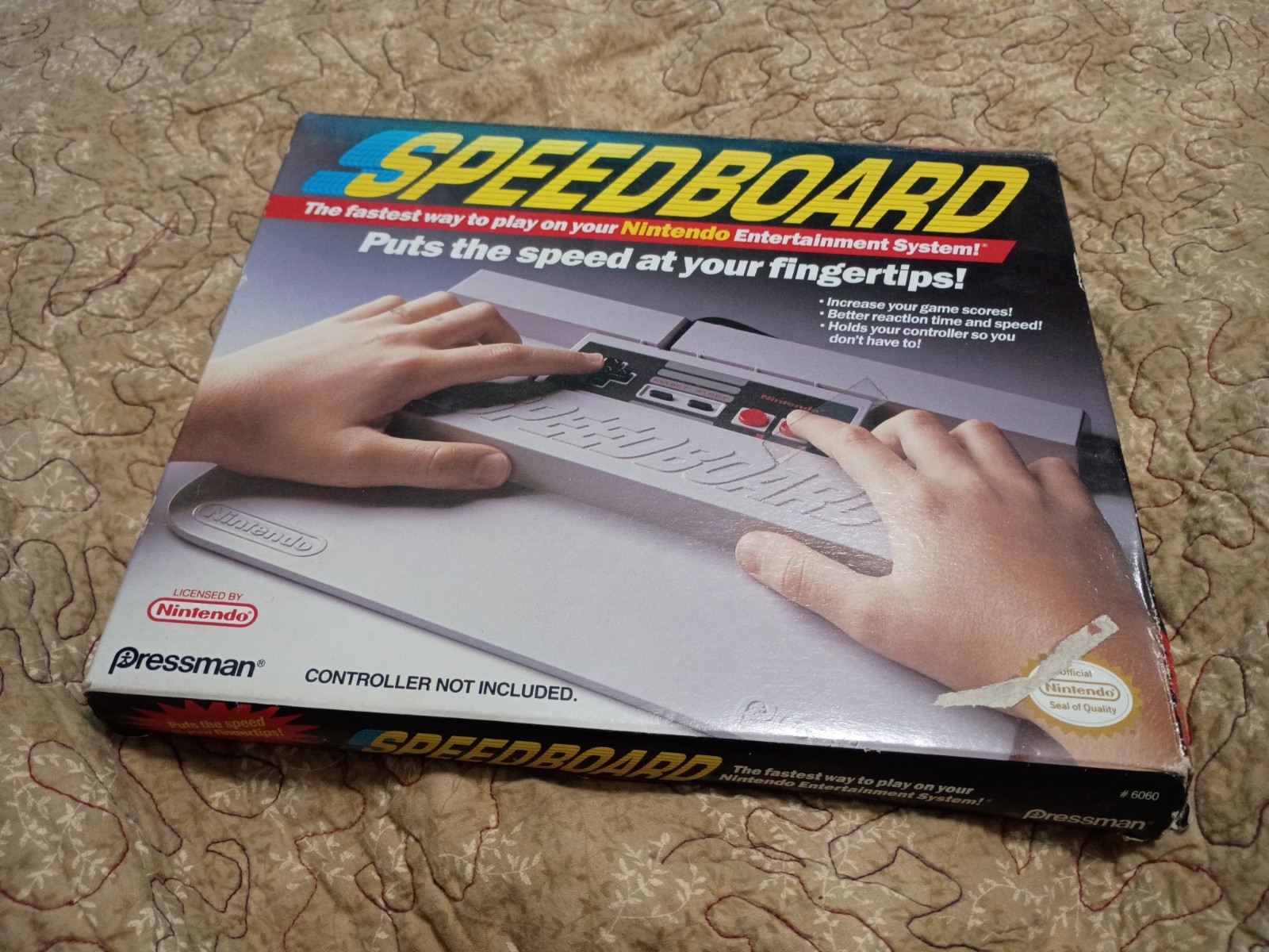 NES Pressman Speedboard – Vintage 1985. P.N 7598 With Box