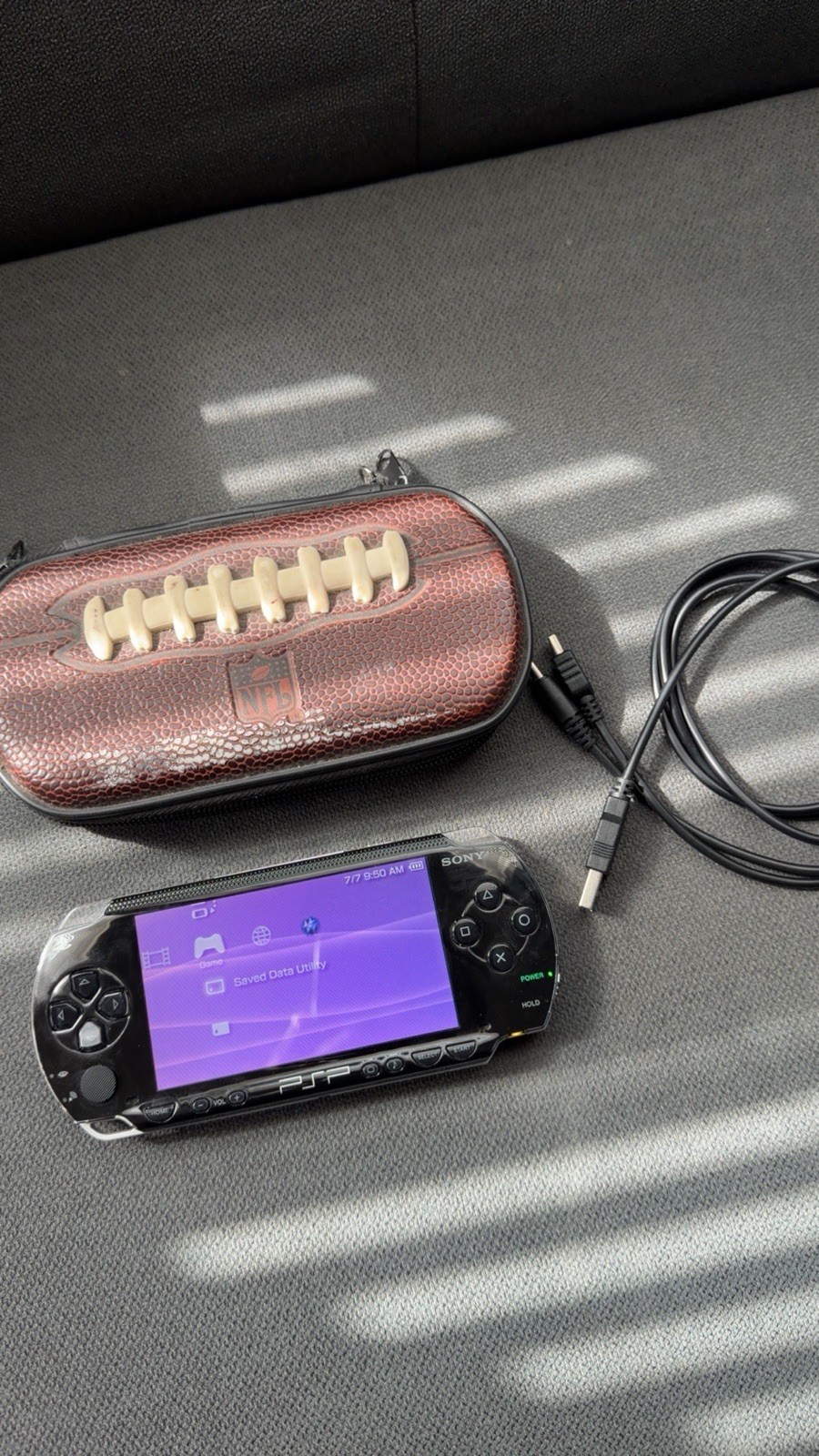 Sony PSP 1001 Console With Charger, 32GB Memory, and Case