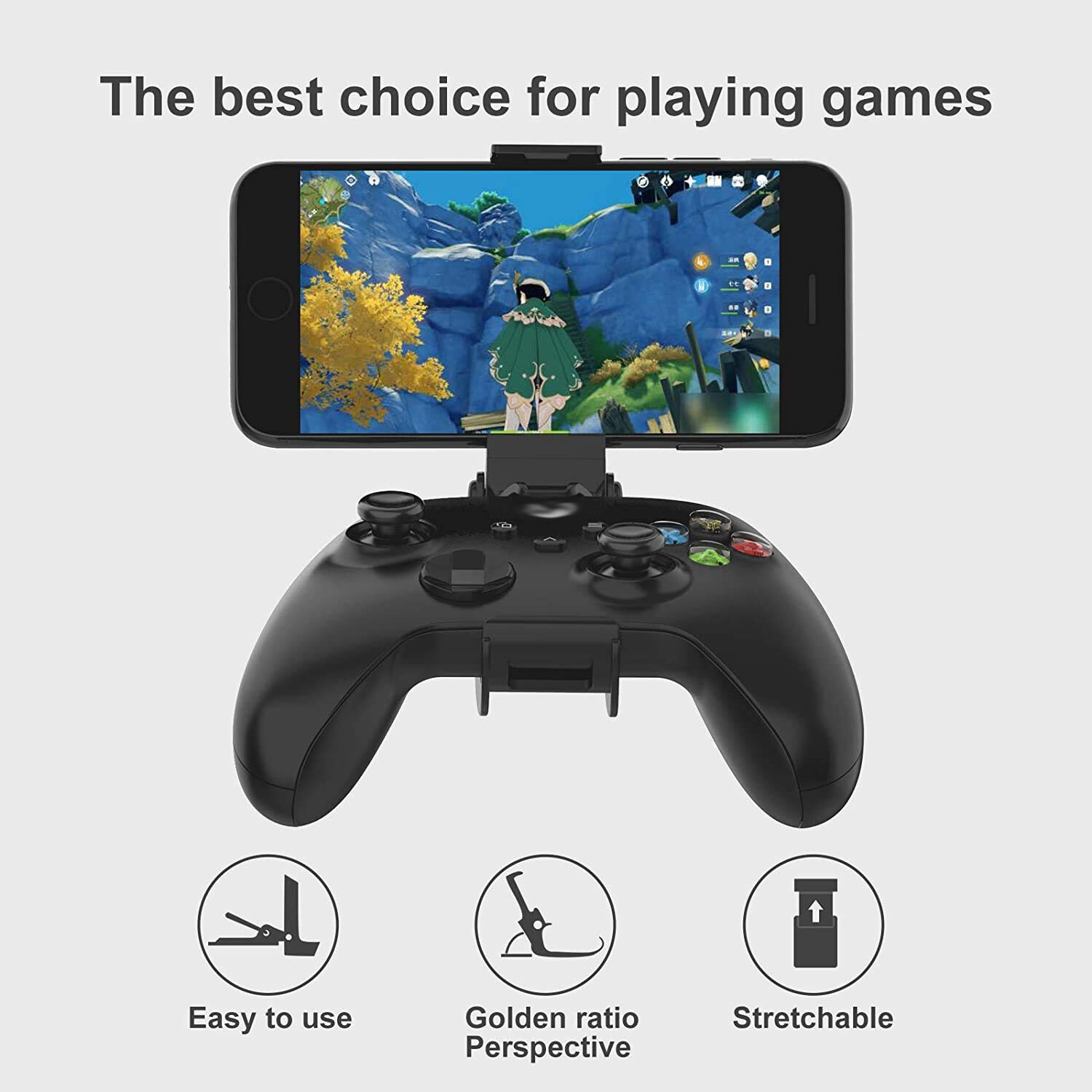 Wireless Controller foldable Phone Mount Phone holder for Xbox