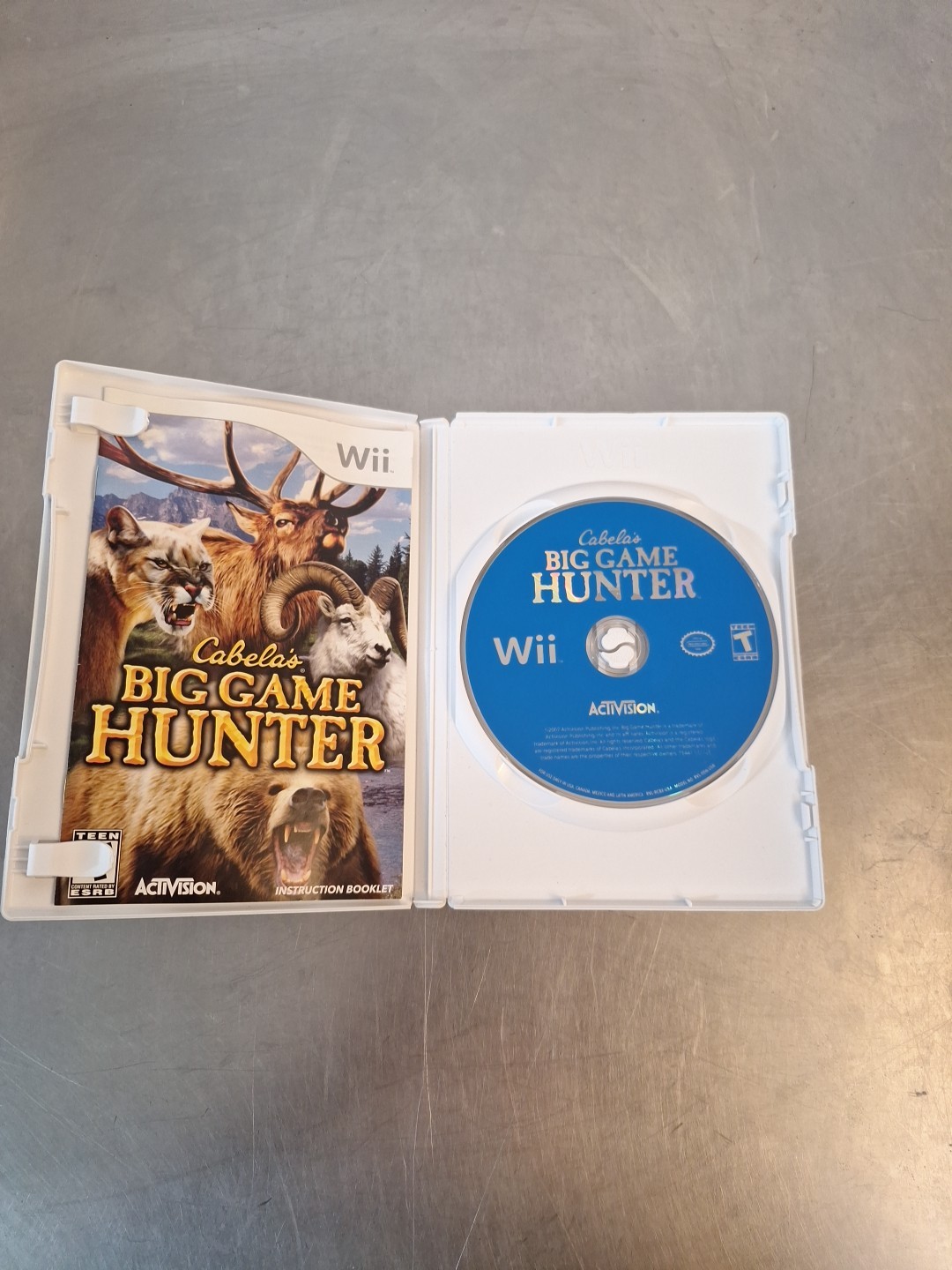 Big Game Hunter (Nintendo Wii, 2010) CIB W/ Manual