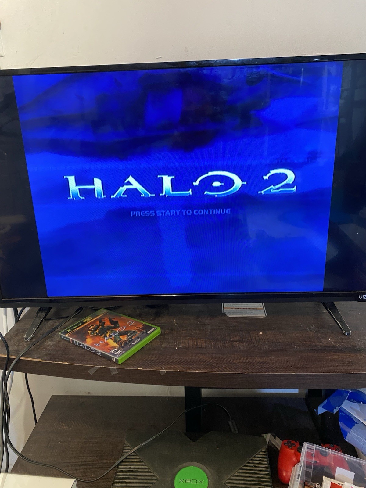 Microsoft Original Xbox Console Bundle W Halo 2 Tested Working Free Fast Ship