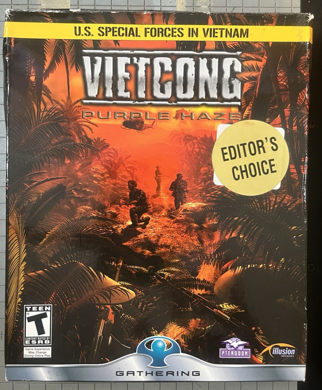 Vietcong Purple Haze Editors Choice PC Big Box Complete