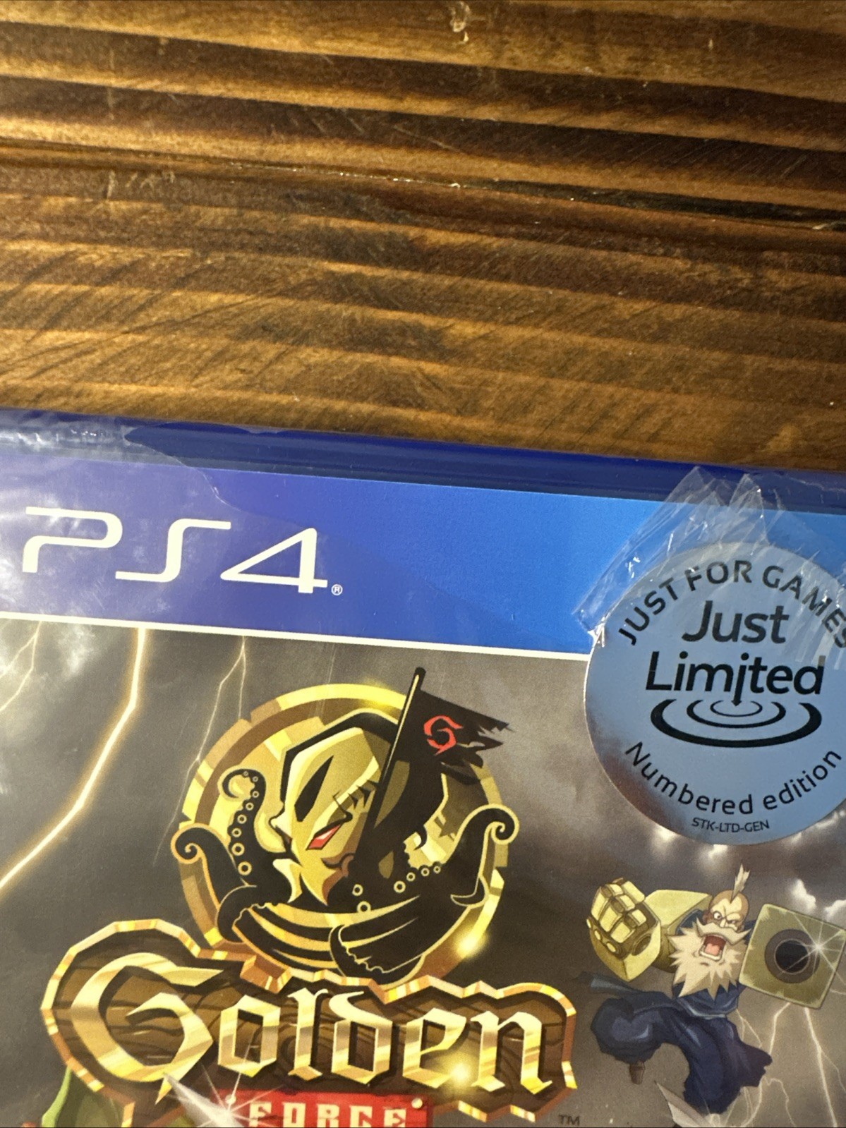 GOLDEN FORCE Sealed IMPERFECT PS4 Limited #17541/20000 CIB