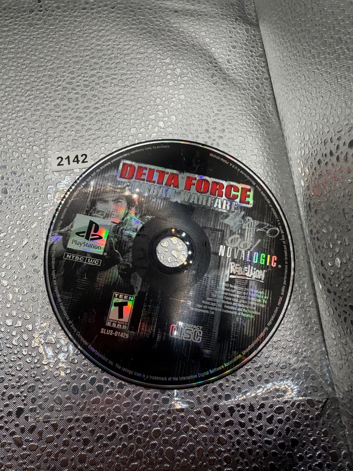 Delta Force Urban Warfare PlayStation Video Game FPS Tactical Shooter