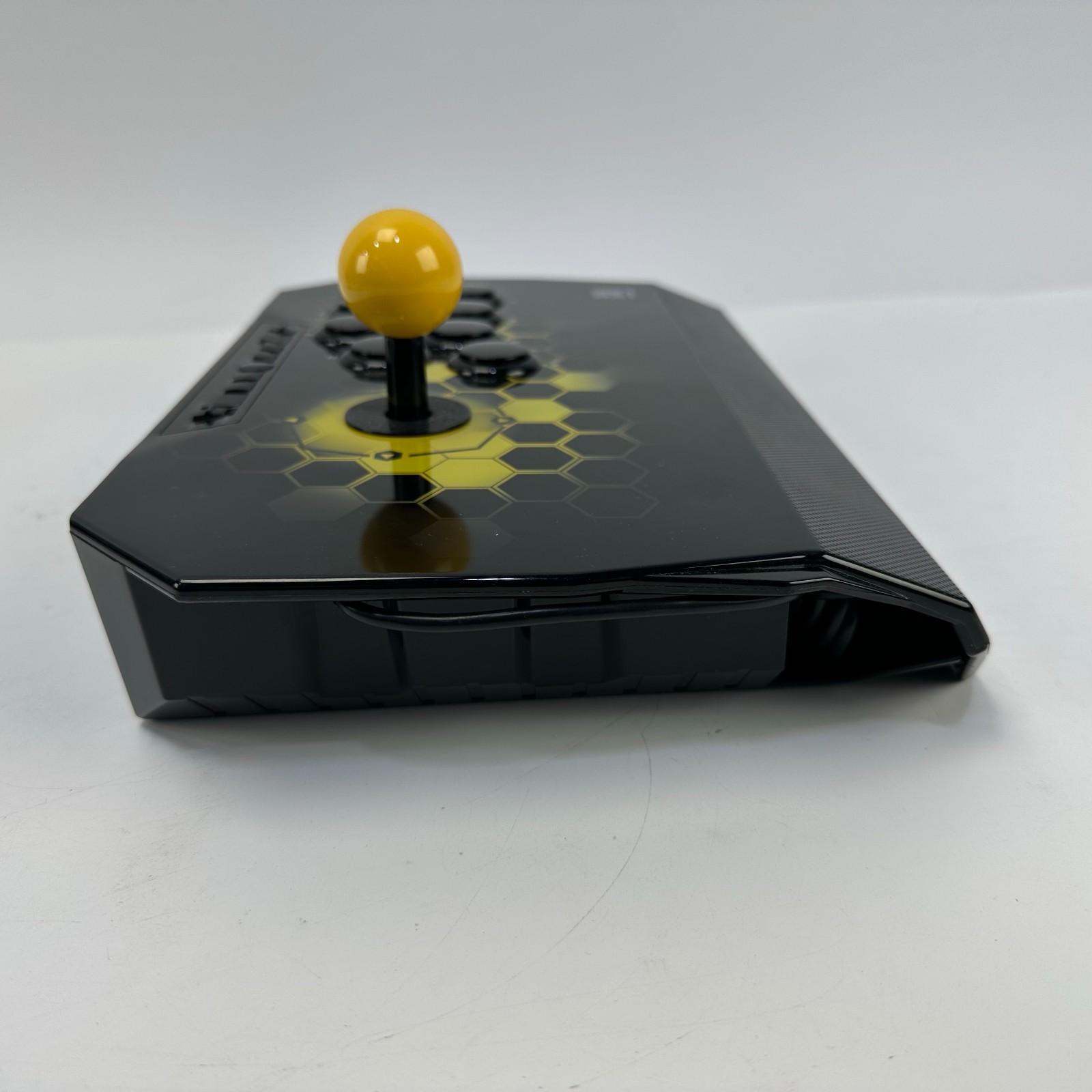 Qanba Drone Arcade Joystick Black/Yellow US Wired for PlayStation PS3/PS4 Works
