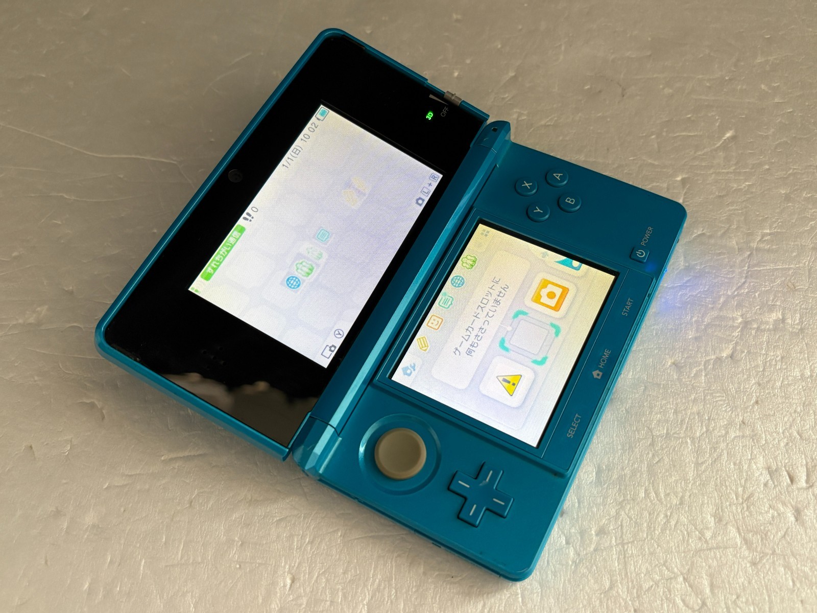 Nintendo 3DS Light Blue Console Japanese Used from Japan