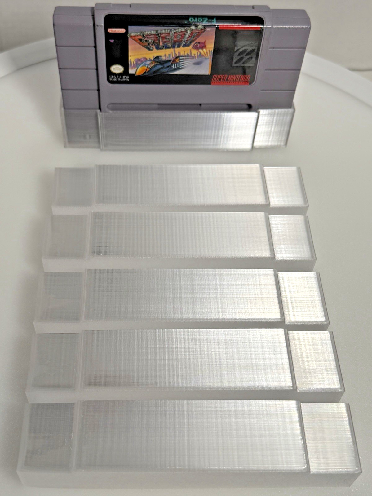 NEW 6 Pack SNES Dust Covers for OEM Super Nintendo Cartridge Guard Protector LOT