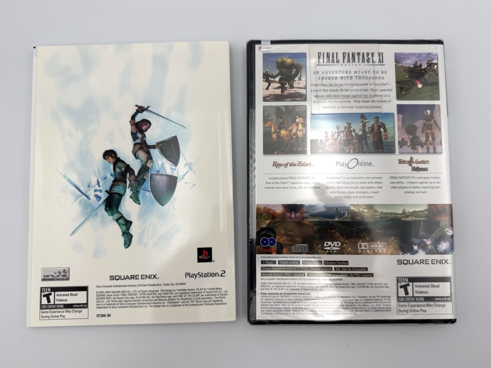 Final Fantasy XI Online PS2 (Sony PlayStation 2 2004) PS2 – NEW/SEALED