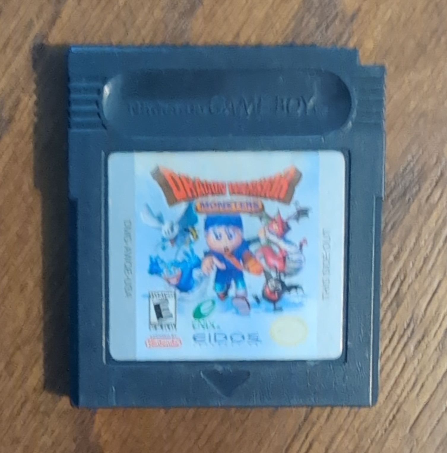 Eidos Dragon Warrior Monsters Nintendo Game Boy Color E Everyone Cartridge Only