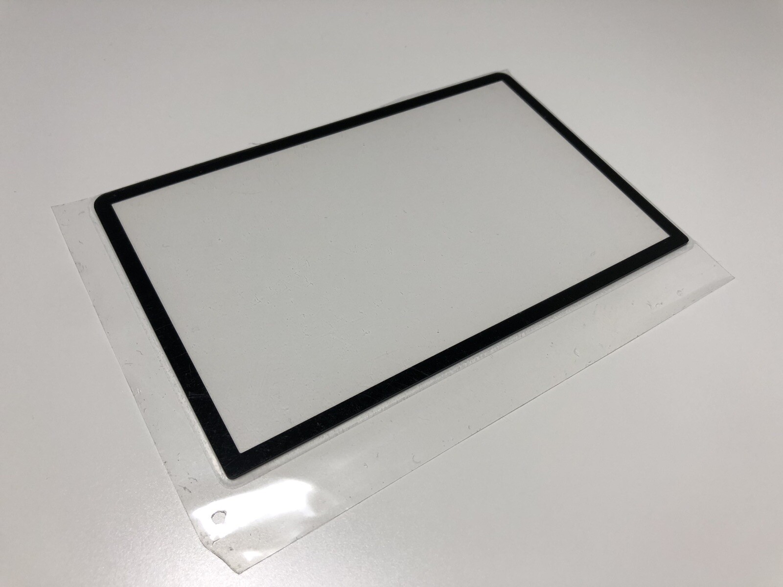 Top screen lens for 3DS XL & New 3DS XL Nintendo plastic cover Black *US SELLER*