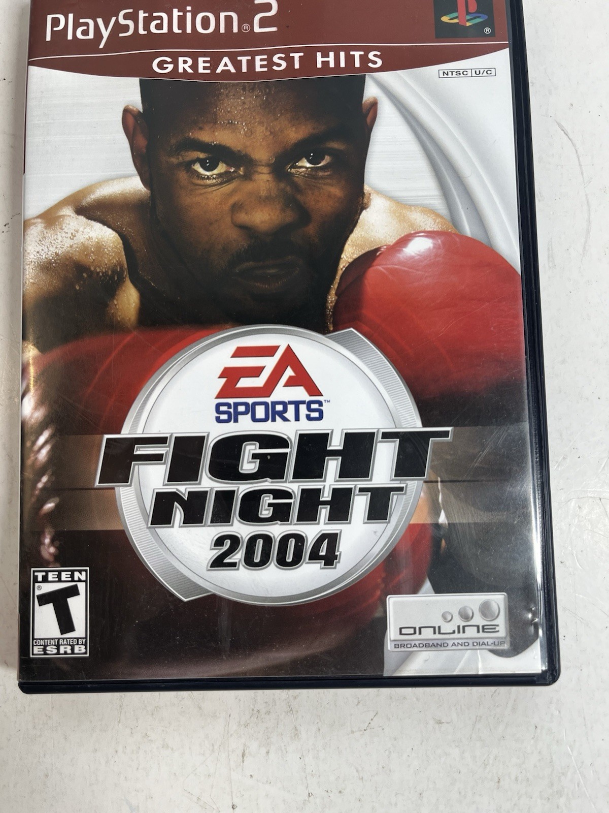 Fight Night 2004 (Sony PlayStation 2, 2004) Complete Tested Working