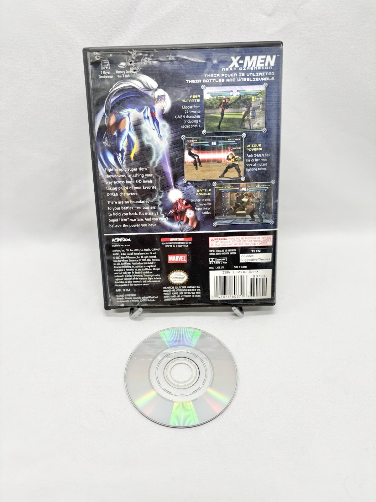 Nintendo GameCube – X-MEN Next Dimension
