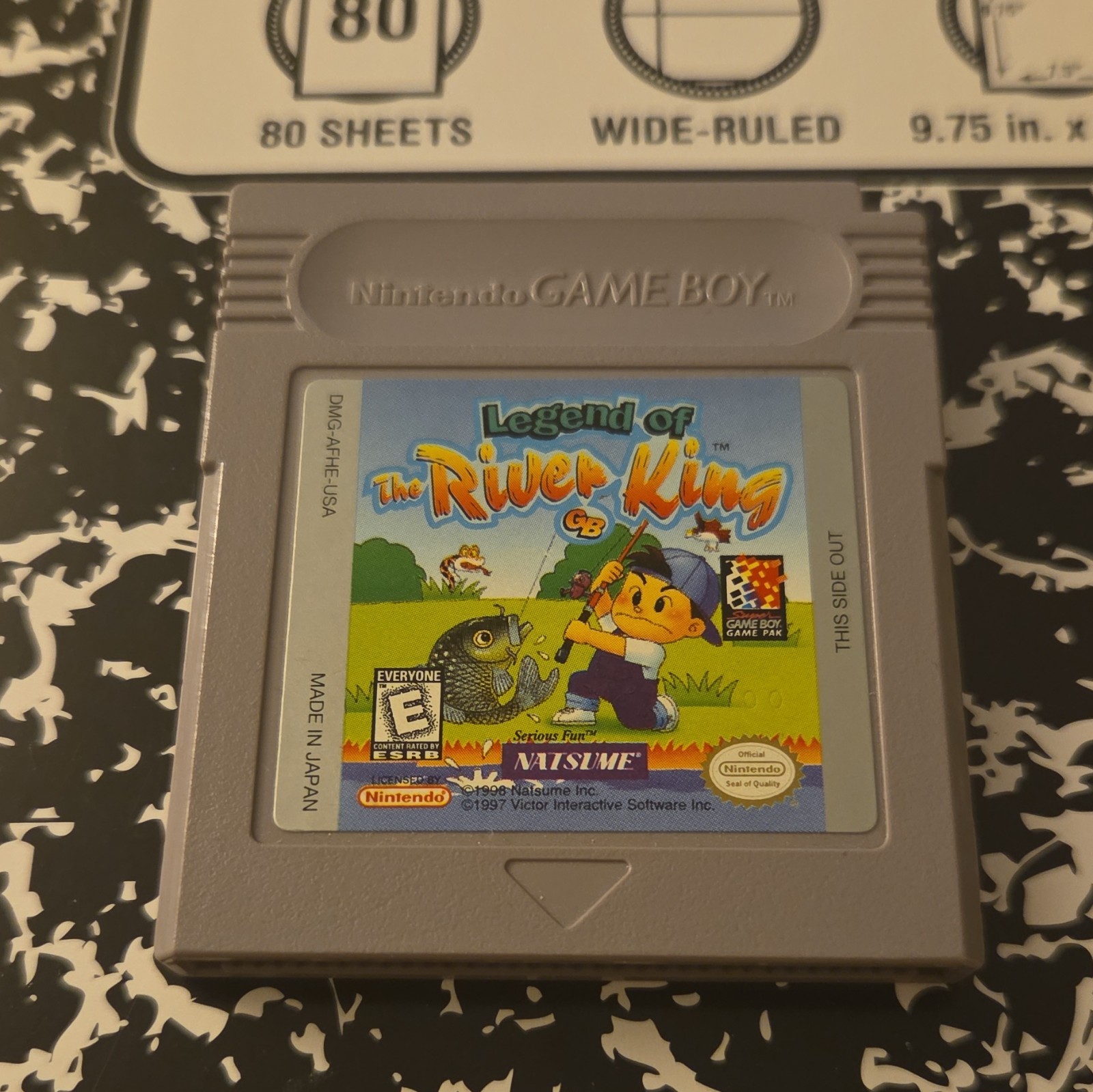Natsume Legend of the River King GB Nintendo Game Boy – Tested/Workin Cartridge