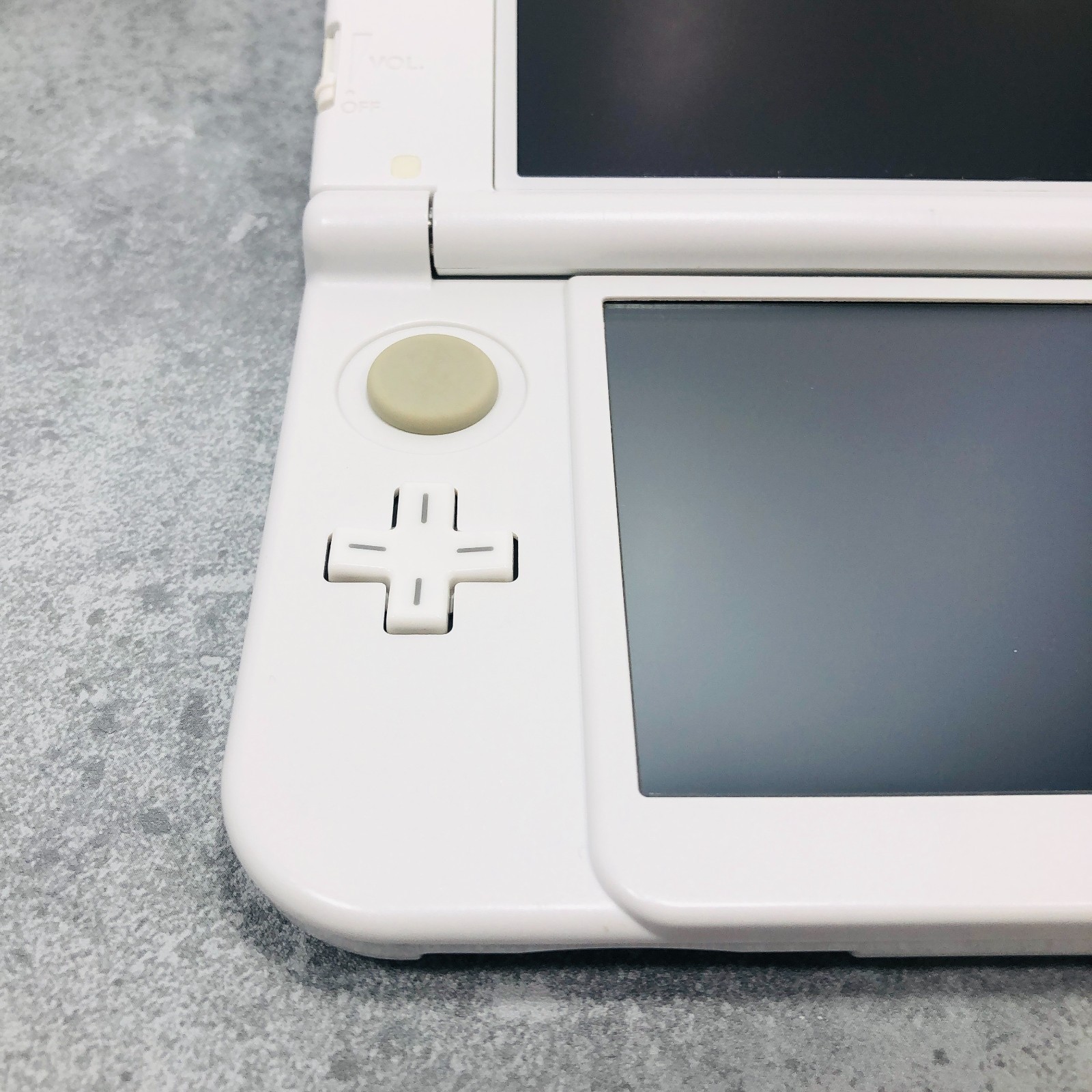 [EX+3] New Nintendo 3DS XL LL Pearl White Console Working Tested Japanese ver