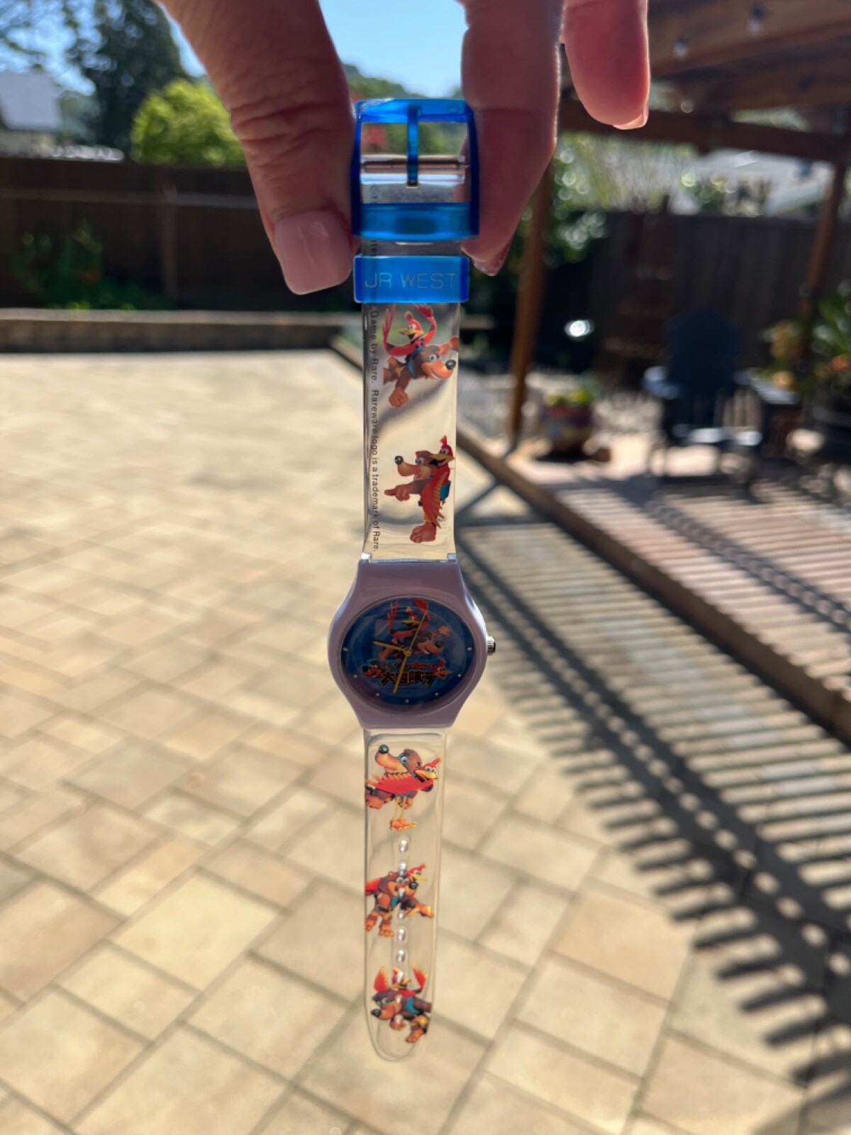 RARE 1998 Banjo-Kazooie Nintendo Rareware Watch JR West Japan