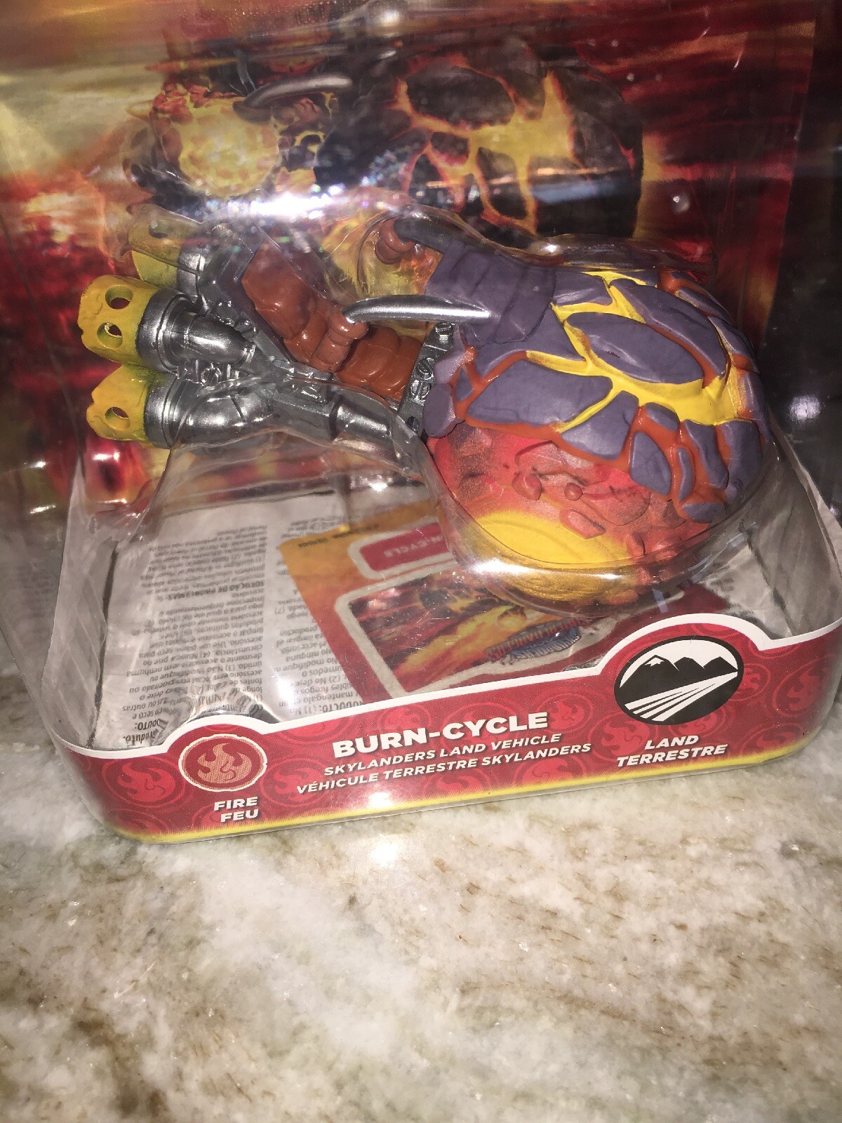 skylanders superchargers toy burn cycle red (NEW)