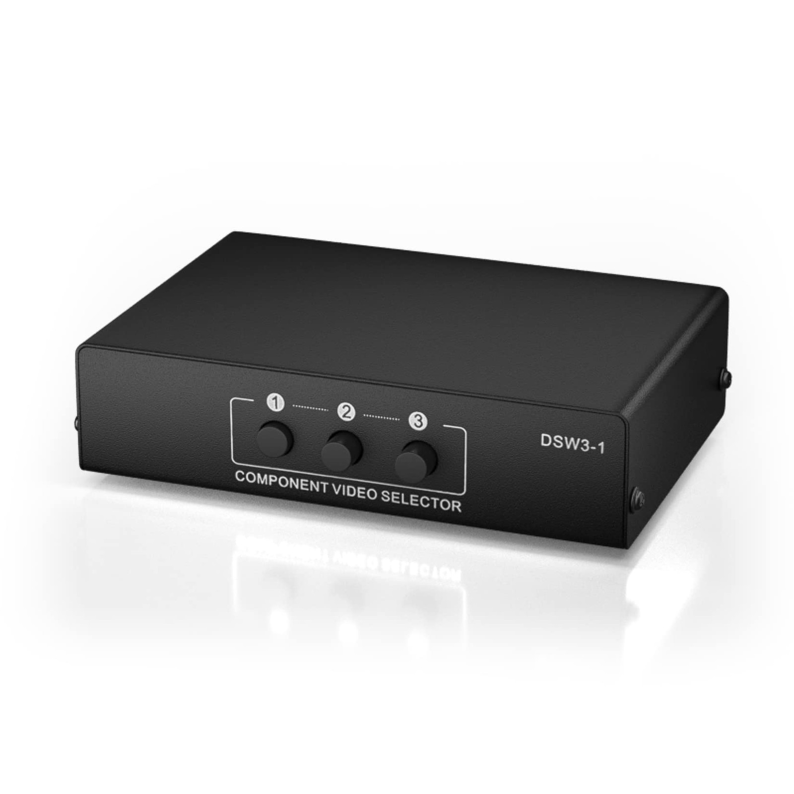 Component AV Video Switch Box 3 in 1 Out, 3 Port 5 RCA YPbPr Cable RGB Compon…