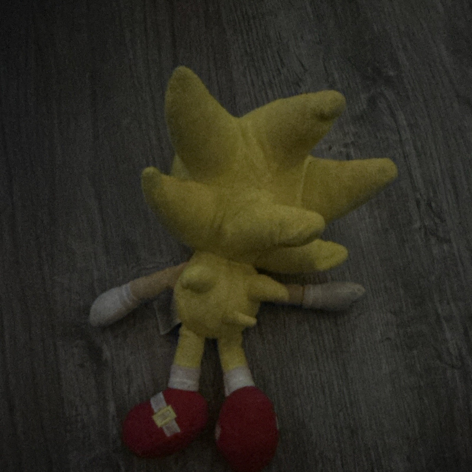 TOMY Super Sonic Plush Doll – Sonic the Hedgehog Character Stuffed Toy