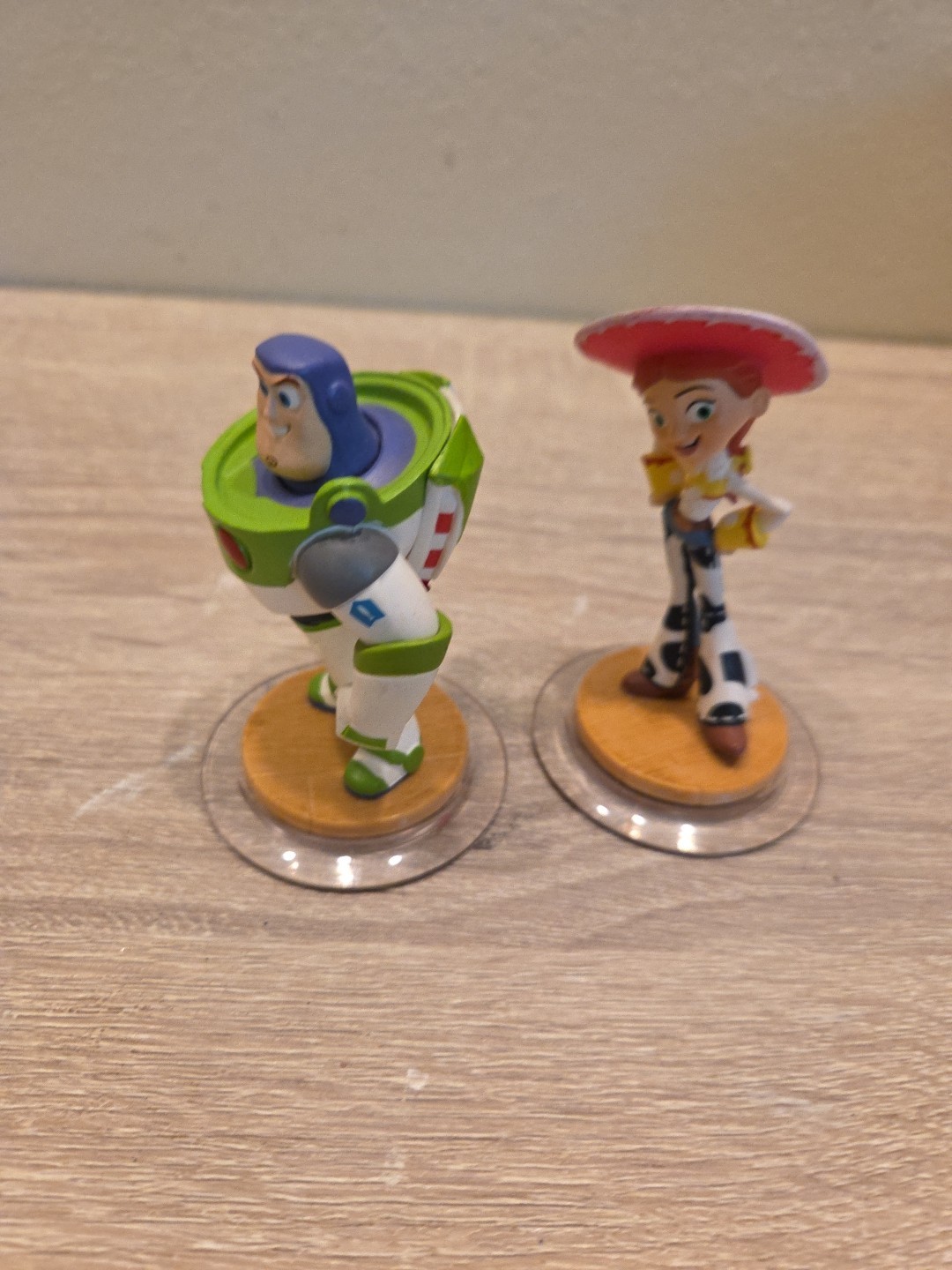 Disney Infinity Toy Story Playset Lot of 2- Buzz & Jessie Figures Collect