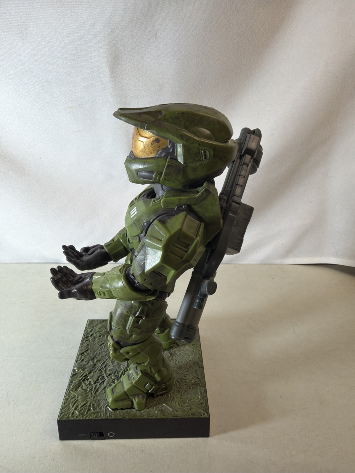 Xbox HALO Infinite Master Chief Controller/Phone Holder LED Base By Cable Guys