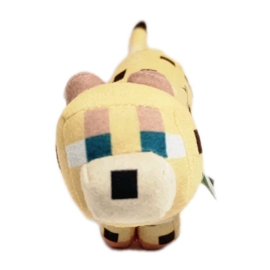 Minecraft Ocelot Plush Stuffed Animal Toy Yellow Cat Game Mojang 9″ 2019