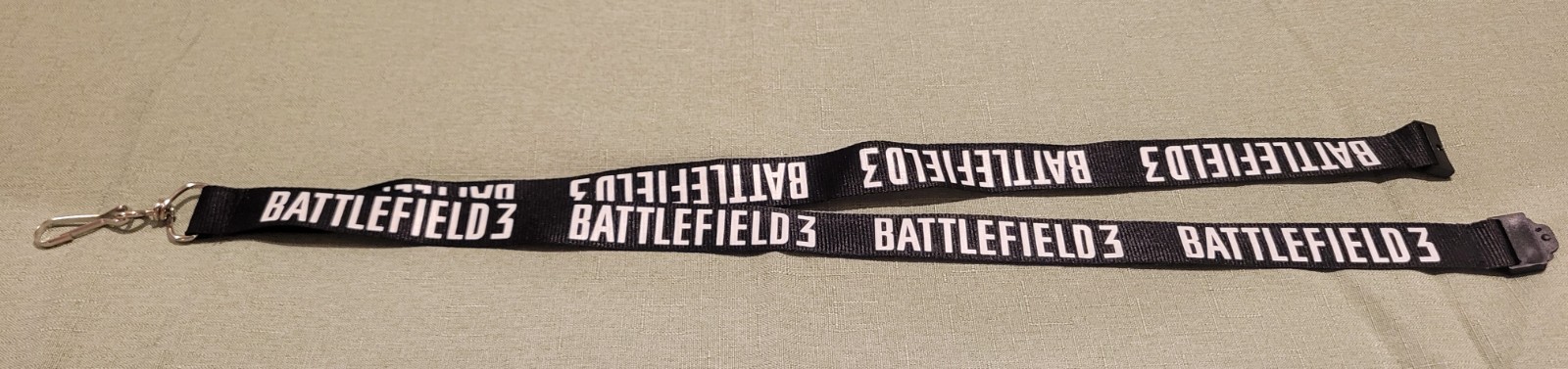 NEW! VINTAGE! BATTLEFIELD 3 PROMOTIONAL LANYARD – NEVER USED!