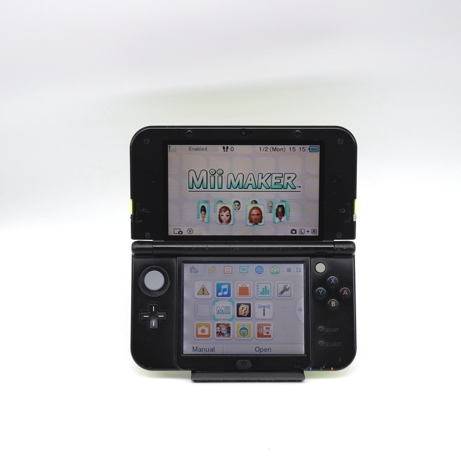 Nintendo NEW 3DS XL LL Lime Green 4GB Console w/ Extras (USA Seller)