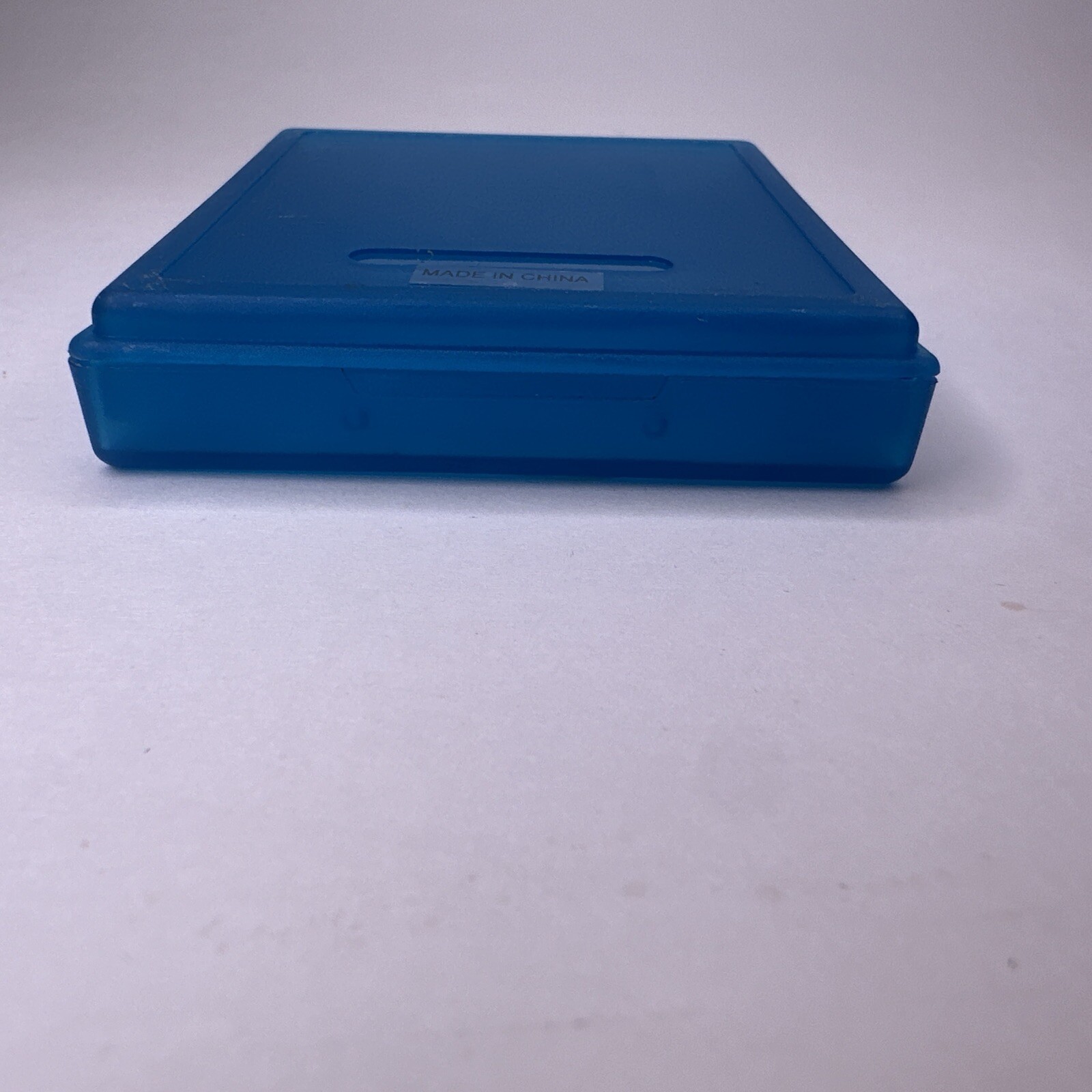 Intel Game Boy Turquoise BLUE Nintendo Cartridge Case Protector Dust Case RARE