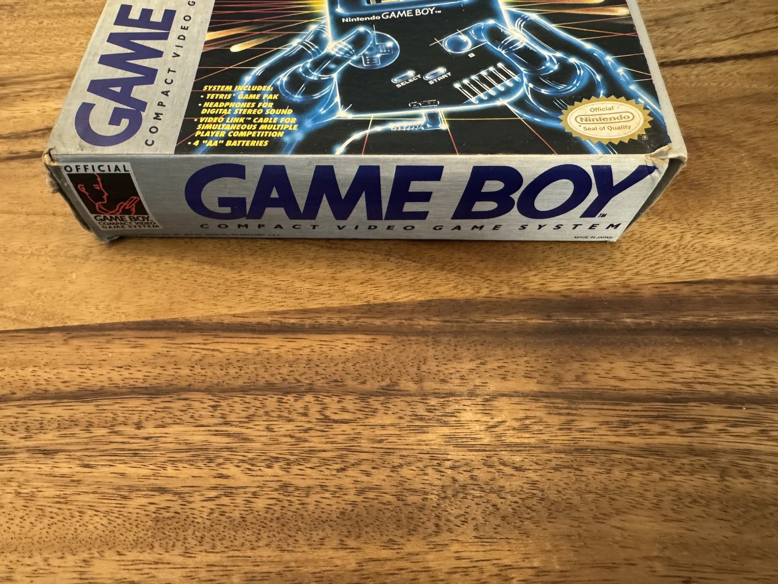 Original Game Boy 1989 DMG-01 Gameboy w/ Box, Foam, Cable, Inserts – WORKS!