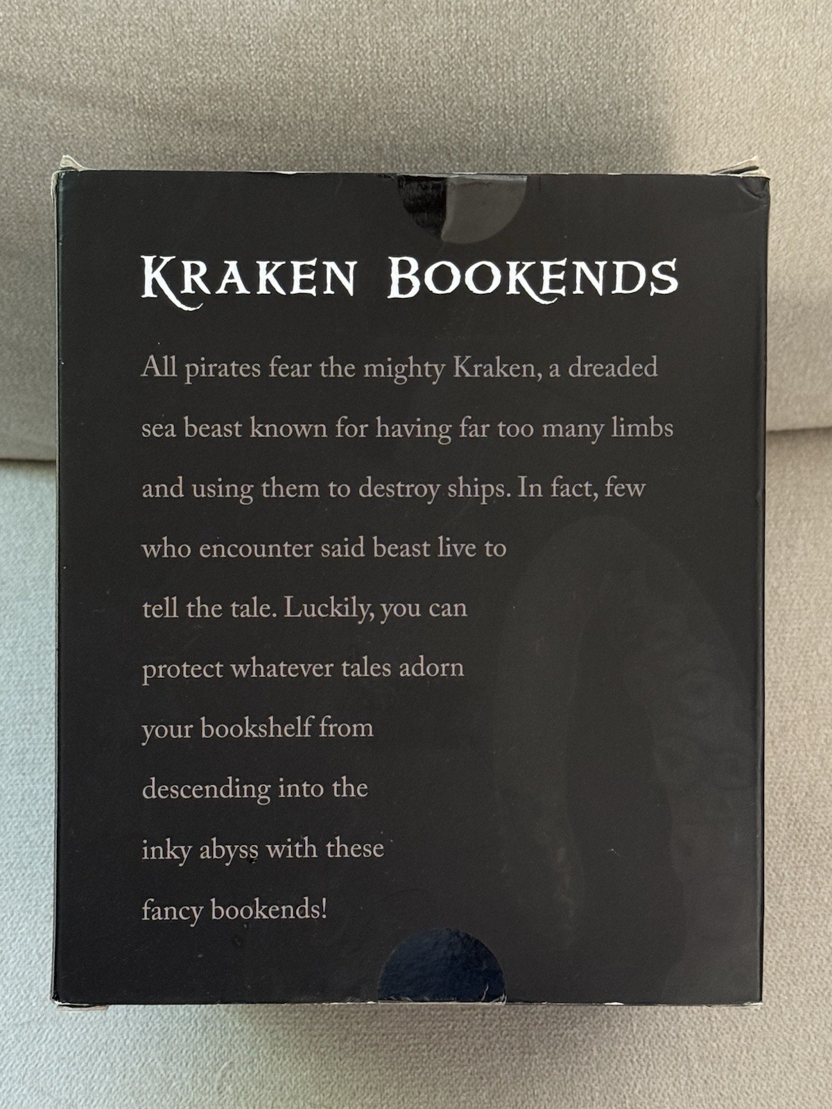 Sea of Thieves Kraken Bookends Loot Crate Xbox Gaming Collectible 2019 Rare